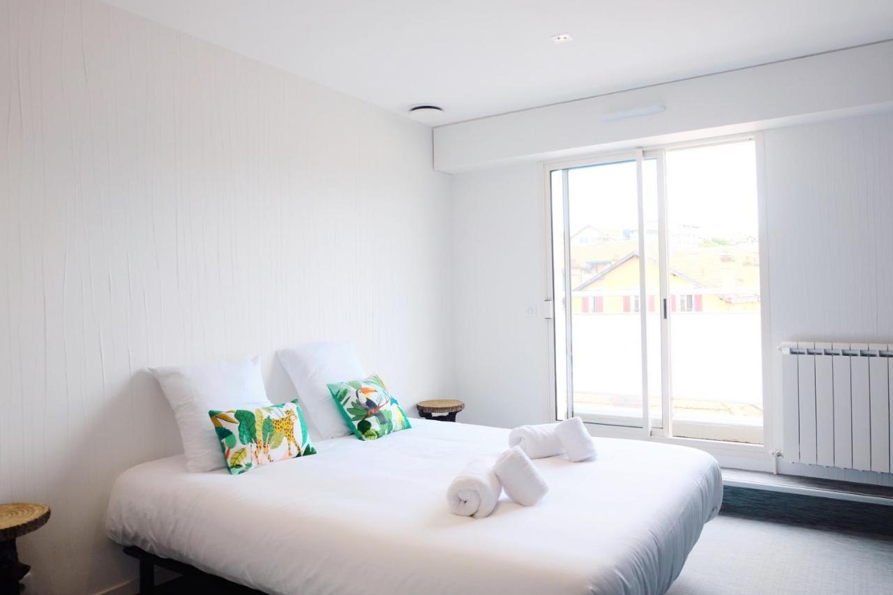 Magnifique Appartement, En Hyper Centre, Avec Terrasse Et Place De Parking Biarriz Exterior foto