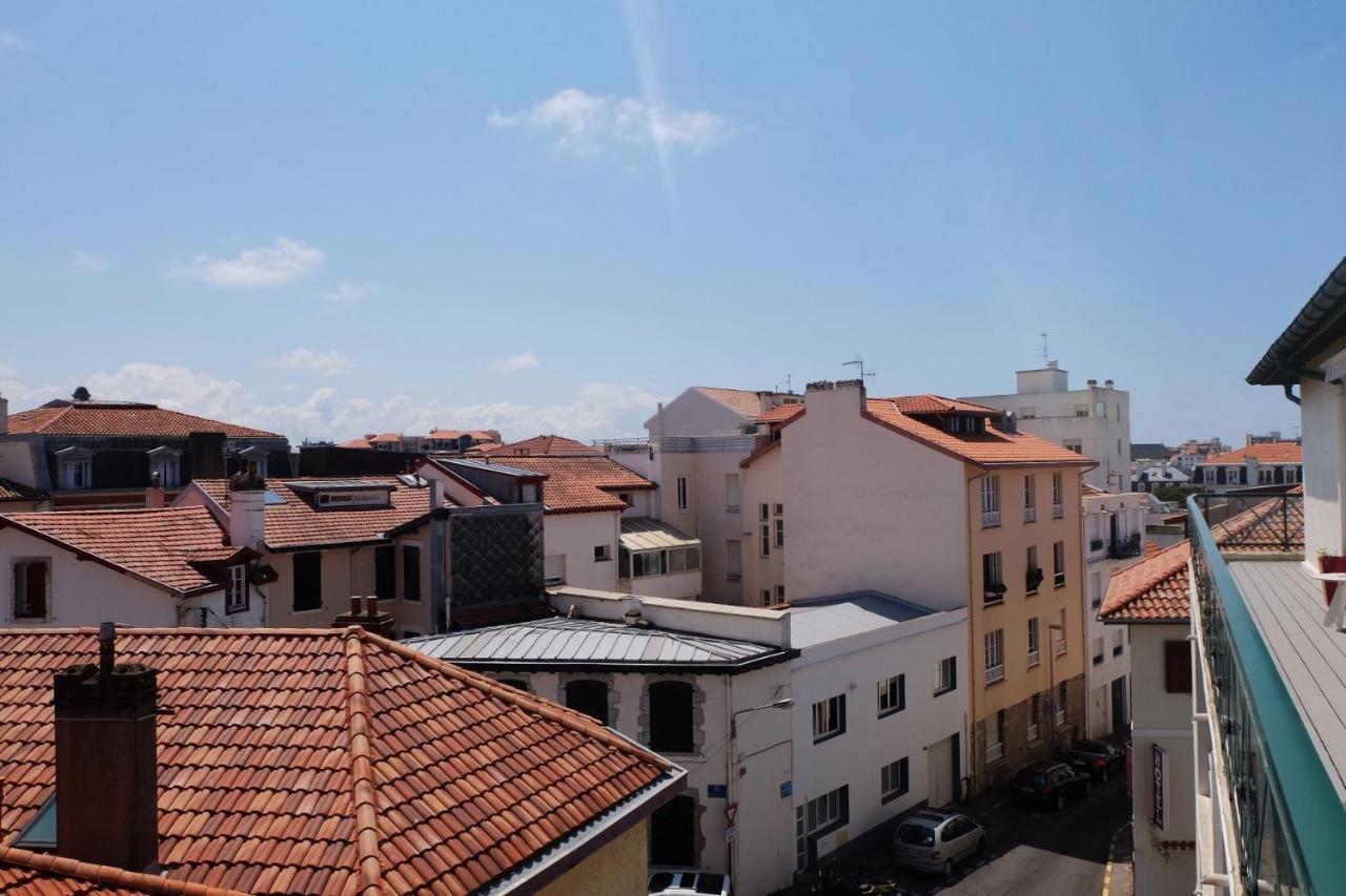 Magnifique Appartement, En Hyper Centre, Avec Terrasse Et Place De Parking Biarriz Exterior foto
